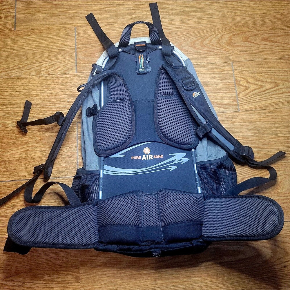 Lowe Alpine Mira Air ND35 Backpack Framed Pure Air Centro Adjustment Gray - Picture 10 of 15
